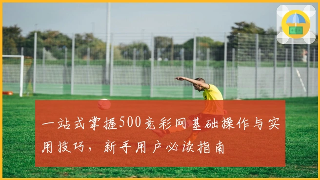 一站式掌握500竞彩网基础操作与实用技巧，新手用户必读指南